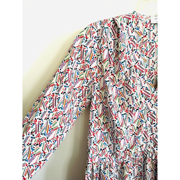 Opullence Paris Colorful Vneck‎ Dress - Picture 5 of 7